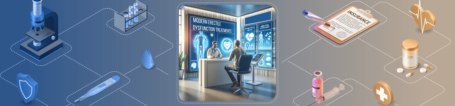 Modern erectile dysfunction treatments